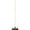 12" Stiff Bassine Broom with 60" Wooden Handle thumbnail-1