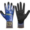 Mechanical Hazard Gloves, Black/Blue/Grey, Nylon Liner, Nitrile Coating, EN388: 2016, 4, 1, 3, 1, X, Size 11 thumbnail-0