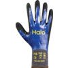 Mechanical Hazard Gloves, Black/Blue/Grey, Nylon Liner, Nitrile Coating, EN388: 2016, 4, 1, 3, 1, X, Size 11 thumbnail-1