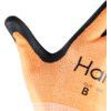 Cut Resistant Gloves, 13 Gauge Cut B, Size 10, Black & Orange, Nitrile Foam Palm, EN388: 2016 thumbnail-3