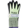 Cut Resistant Gloves, 13 Gauge Cut D, Size 9, Black & Green, Nitrile Foam Palm, EN388: 2016 thumbnail-3