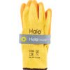Mechanical Hazard Gloves, Orange/Yellow, Cotton/Polyester Liner, Latex Coating, EN388: 2016, 2, 1, 4, 3, X, Size 10 thumbnail-3