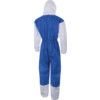 Disposable Hooded Coveralls, Type 5/6, White/Blue, XL, 48-50" Chest thumbnail-1