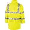 Hi-Vis Breathable Jacket, Medium, Yellow, Polyester, EN20471 thumbnail-1