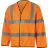 Hi-Vis Lightweight Jacket, Large, Orange, Polyester, EN20471 thumbnail-0