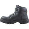 Womens Safety Boots, Size, 8, Black, Leather Upper, S1P thumbnail-2