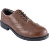 Brogue Safety Shoes, Brown, Size 6, Composite Toe Cap, S3 SRC thumbnail-0