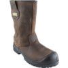Rigger Boots, Size, 6, Brown, Leather Upper, Steel Toe Cap thumbnail-0