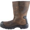 Rigger Boots, Size, 3, Brown, Leather Upper, Steel Toe Cap thumbnail-2