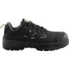 Safety Trainers, Black, Leather Upper, Composite Toe Cap, S3, Size 7 thumbnail-1