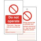 Lockout Warning Tags - Double-Sided thumbnail-0