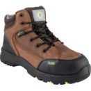 Metatarsal Protection Safety Hiker Boots, Brown thumbnail-0