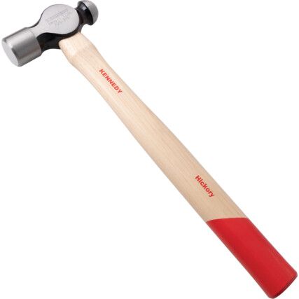 Ball Pein Hammer, 1-1/2lb, Hickory Shaft, Polished Face