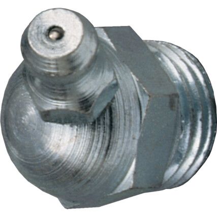 Hydraulic Nipple, 45°, M8x1.25, Steel