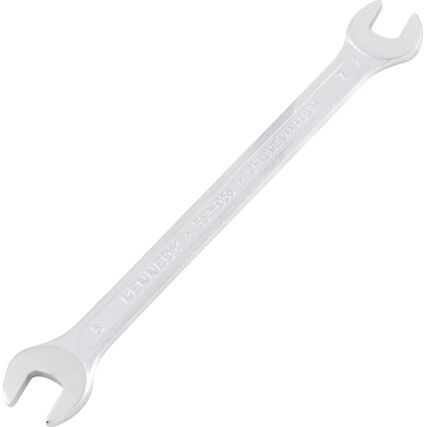 Double End, Open Ended Spanner, 7 x 8mm, Metric