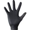 Disposable Gloves, Diamond Grip, Black, Nitrile, XL, Powder Free, Pack of 50, 8.3g thumbnail-2