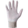 General Handling Gloves, Natural, Uncoated Coating, Cotton Liner, Size 9 thumbnail-2