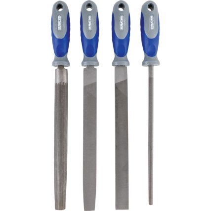 150mm (6") 4 Piece Assorted Cut Engineers File Set