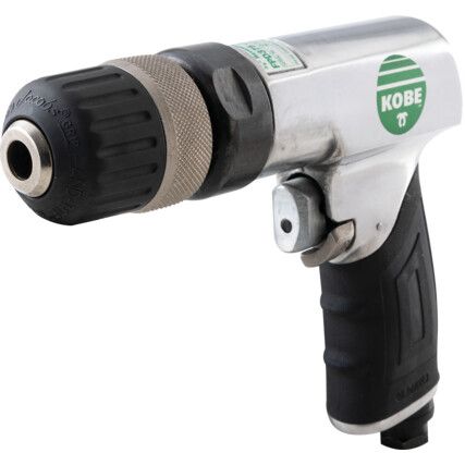 FPD375, Air Drill, Air, 1800rpm, Keyless, 1 to 10mm, 1/4in., 336W