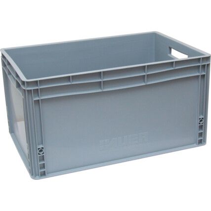 Euro Container, Plastic, Grey, 400x300x170mm