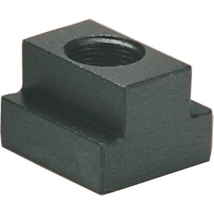 FC06, Milled T-Slot Nut, M16, Carbon Steel, Black Oxide