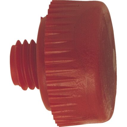 50mm Nylon Hammer Face, Medium Hard, Red