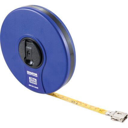 SFT030, 30m / 100ft, Surveyors Tape, Metric and Imperial, Class II