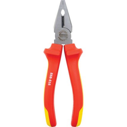 180mm, Combination Pliers, Jaw Serrated