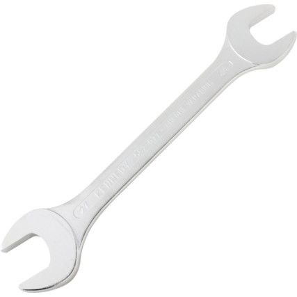 Double End, Open Ended Spanner, 24 x 27mm, Metric