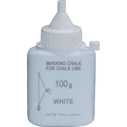 White, Chalk Refill 100gm