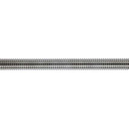 Threaded Rod, A2 Stainless, 316, Plain, M10 x 1000mm