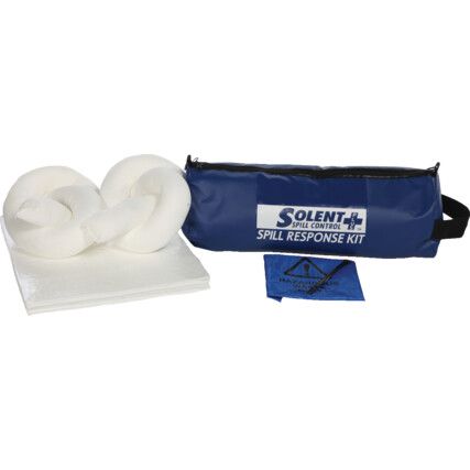 Oil Spill Kit, 20L Absorbent Capacity Per Kit, 56 x 22 x 21cm, Bag