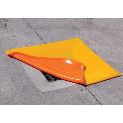 Polyurethane Drain Cover, Suited For Oils, 46 x 46cm