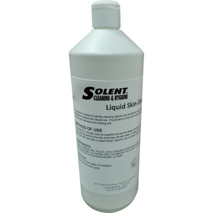 Gentle Liquid Skin Cleanser, With Biocides, 1 Ltr