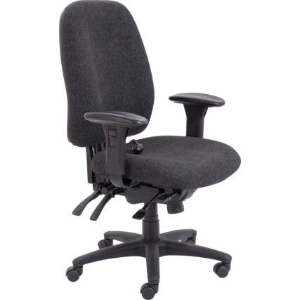 24-HOUR OPERATOR CHAIR CHARCOAL
