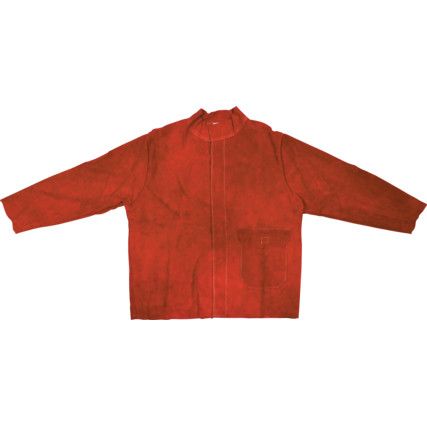Welders Jacket, Red, Leather, XL